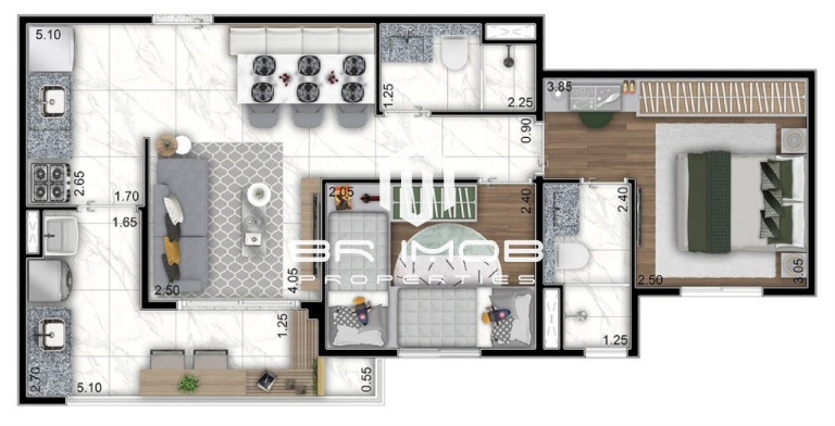 Imagem Imóvel com 2 Quartos à Venda, 57 m² em Aclimação - São Paulo Imagem Imóvel com 2 Quartos à Venda, 57 m² em Aclimação - São Paulo