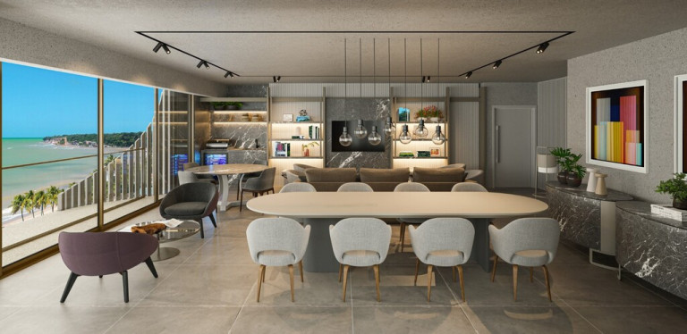 Imagem Cobertura com 3 Quartos à Venda, 322 m² em Cabo Branco - João Pessoa