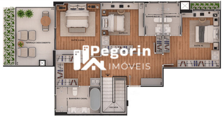 Imagem Cobertura com 4 Quartos à Venda, 284 m² em Campina Do Siqueira - Curitiba