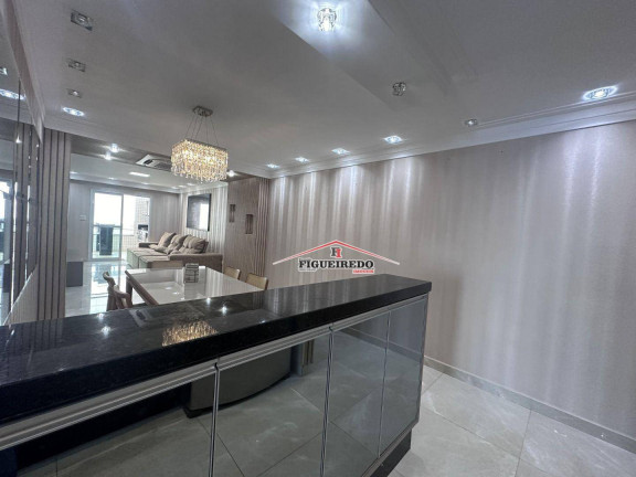 Imagem Apartamento com 3 Quartos para Alugar, 129 m² em Canto Do Forte - Praia Grande