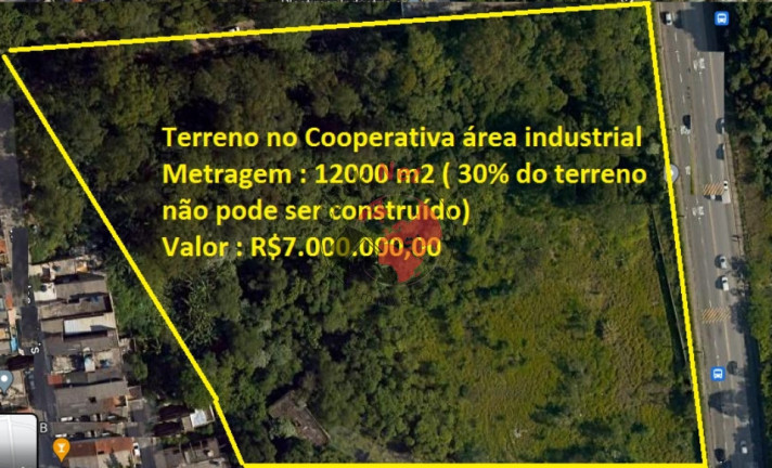 Terreno à Venda,  em Cooperativa - São Bernardo Do Campo