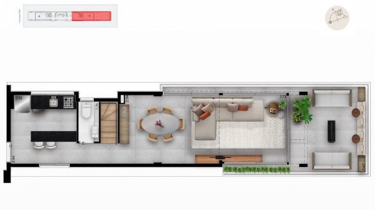 Imagem Apartamento com 1 Quarto à Venda, 75 m² em Vila Nova Conceição - São Paulo