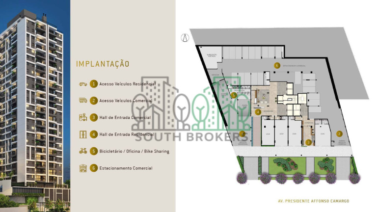 Imagem Apartamento com 3 Quartos à Venda, 61 m² em Cristo Rei - Curitiba