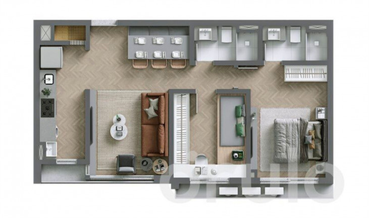 Imagem Imóvel com 2 Quartos à Venda, 70 m² em Boa Vista - Porto Alegre Imagem Imóvel com 2 Quartos à Venda, 70 m² em Boa Vista - Porto Alegre
