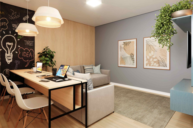 Imagem Apartamento com 2 Quartos à Venda, 48 m² em Bairro Alto - Curitiba Imagem Apartamento com 2 Quartos à Venda, 48 m² em Bairro Alto - Curitiba