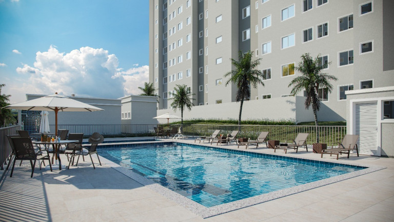 Apartamento com 2 Quartos à Venda, 46 m² em Portal Do Sol - João Pessoa