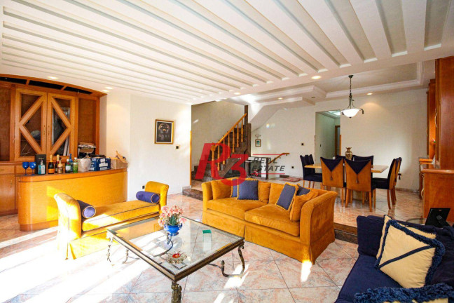 Imagem Sobrado com 5 Quartos à Venda, 258 m² em Embaré - Santos