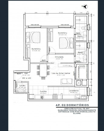 Imagem Apartamento com 2 Quartos à Venda, 76 m² em Nossa Senhora Das Dores - Santa Maria Imagem Apartamento com 2 Quartos à Venda, 76 m² em Nossa Senhora Das Dores - Santa Maria