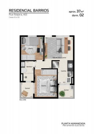 Imagem Apartamento com 2 Quartos à Venda, 40 m² em Itaquera - São Paulo