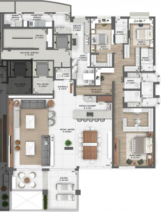 Imagem Apartamento com 3 Quartos à Venda, 320 m² em Bela Vista - Porto Alegre