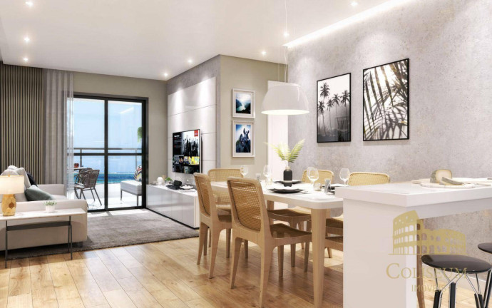 Imagem Apartamento com 2 Quartos à Venda, 66 m² em Mirim - Praia Grande
