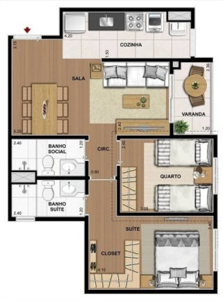 Imagem Imóvel com 2 Quartos à Venda, 55 m² em Jacarepaguá - Rio De Janeiro Imagem Imóvel com 2 Quartos à Venda, 55 m² em Jacarepaguá - Rio De Janeiro