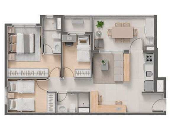 Imagem Imóvel com 3 Quartos à Venda, 74 m² em Mirandópolis - São Paulo Imagem Imóvel com 3 Quartos à Venda, 74 m² em Mirandópolis - São Paulo