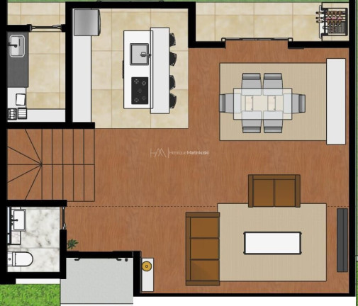Imagem Casa com 4 Quartos à Venda, 233 m² em Pinheirinho - Curitiba