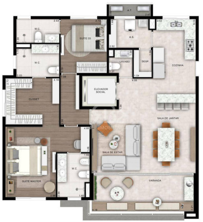 Imagem Apartamento com 3 Quartos à Venda, 129 m² em Cambuí - Campinas Imagem Apartamento com 3 Quartos à Venda, 129 m² em Cambuí - Campinas