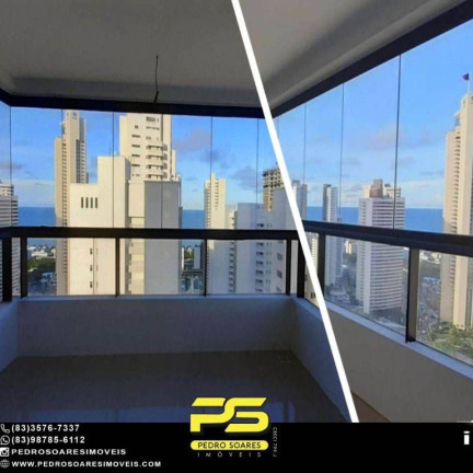 Imagem Apartamento com 4 Quartos à Venda, 216 m² em Altiplano Cabo Branco - João Pessoa