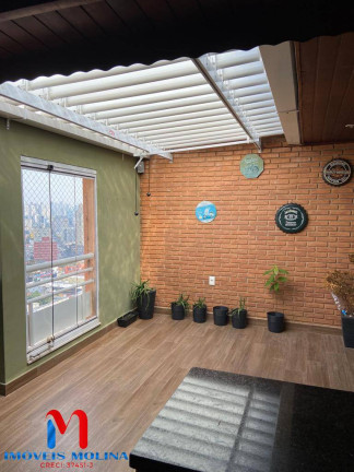 Imagem Cobertura com 3 Quartos à Venda, 104 m² em Vila Assunção - Santo André Imagem Cobertura com 3 Quartos à Venda, 104 m² em Vila Assunção - Santo André