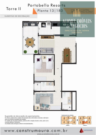 Imagem Apartamento com 2 Quartos à Venda, 75 m² em Centro - Mongagua Imagem Apartamento com 2 Quartos à Venda, 75 m² em Centro - Mongagua
