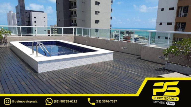 Apartamento com 2 Quartos à Venda, 52 m² em Tambaú - João Pessoa