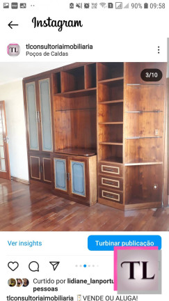 Imagem Apartamento com 2 Quartos para Alugar, 70 m² em Centro - Poços De Caldas