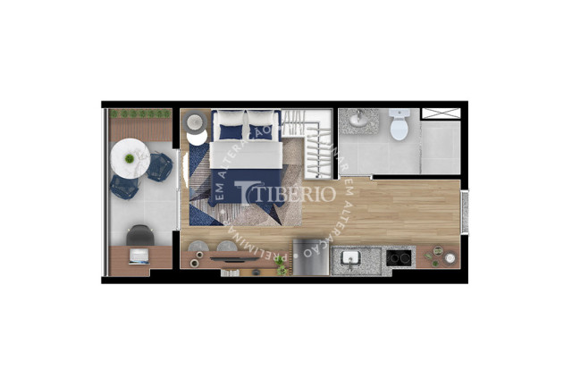 Imagem Imóvel com 1 Quarto à Venda, 24 m² em Mooca - São Paulo