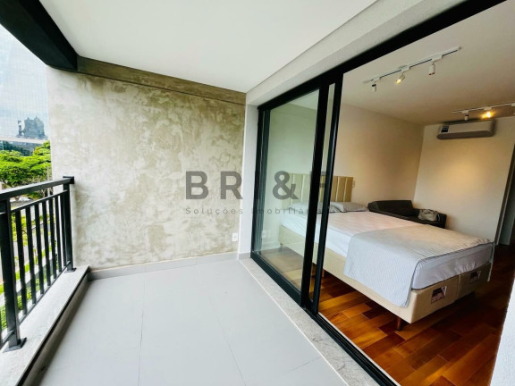 Imagem Apartamento com 1 Quarto para Alugar, 33 m² em Brooklin  - São Paulo