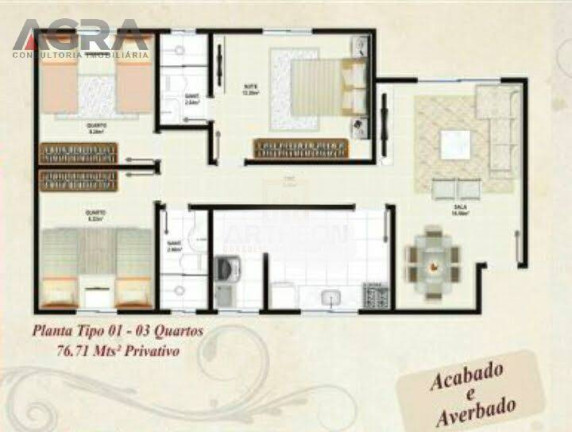 Imagem Apartamento com 3 Quartos à Venda, 77 m² em Candeias - Vitória Da Conquista Imagem Apartamento com 3 Quartos à Venda, 77 m² em Candeias - Vitória Da Conquista