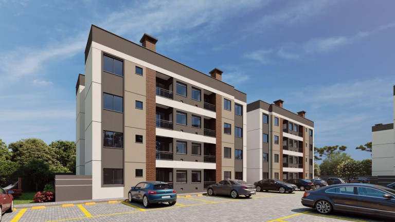 Apartamento com 2 Quartos à Venda, 52 m² em Colônia Rio Grande - São José Dos Pinhais
