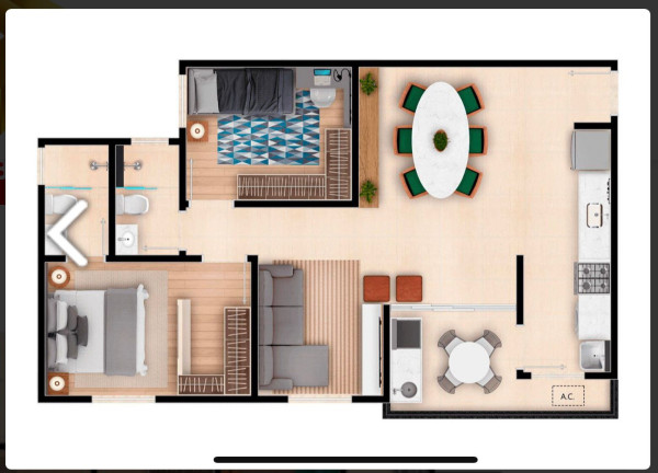 Imagem Apartamento com 2 Quartos à Venda, 69 m² em Jardim Europa - Sorocaba
