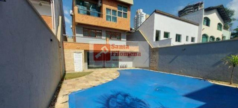 Sobrado com 4 Quartos à Venda, 438 m² em Jardim - Santo André