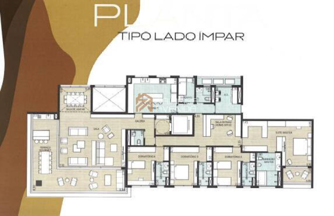 Imagem Apartamento com 4 Quartos à Venda, 303 m² em Jardim Das Colinas - São José Dos Campos