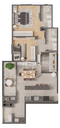 Imagem Apartamento com 2 Quartos à Venda, 82 m² em Costa E Silva - Joinville Imagem Apartamento com 2 Quartos à Venda, 82 m² em Costa E Silva - Joinville