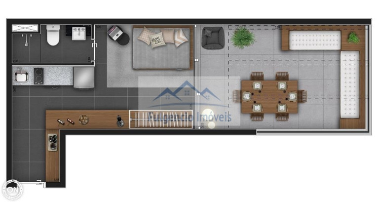 Imagem Imóvel com 1 Quarto à Venda, 30 m² em Moema - São Paulo
