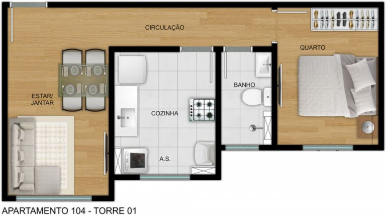 Imagem Apartamento com 1 Quarto à Venda, 36 m² em Itaquera - São Paulo Imagem Apartamento com 1 Quarto à Venda, 36 m² em Itaquera - São Paulo