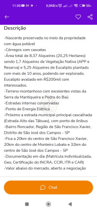 Imagem Chácara com 1 Quarto à Venda, 202.554 m² em Roncador - São José Dos Campos Imagem Chácara com 1 Quarto à Venda, 202.554 m² em Roncador - São José Dos Campos