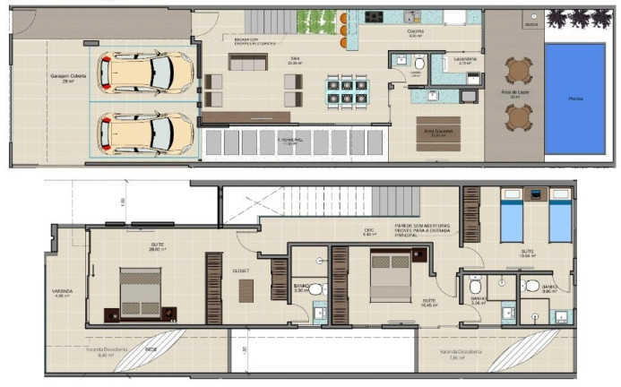 Imagem Casa com 3 Quartos à Venda, 166 m² em Jardim Boa Vista - Guarapari Imagem Casa com 3 Quartos à Venda, 166 m² em Jardim Boa Vista - Guarapari