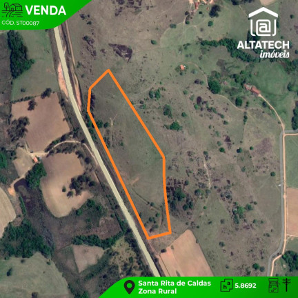 Imóvel à Venda, 1 m² em Zona Rural - Santa Rita De Caldas