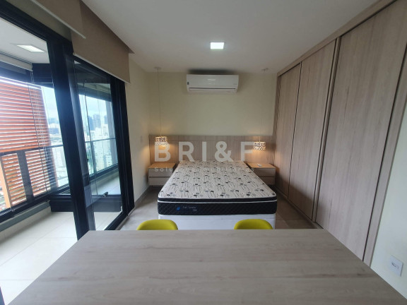 Imagem Apartamento com 1 Quarto para Alugar, 38 m² em Campo Belo - São Paulo