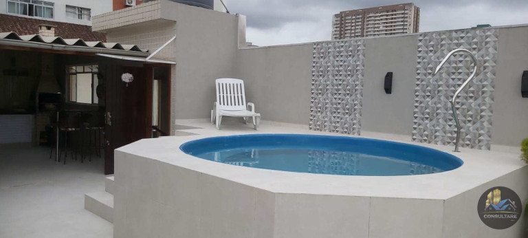 Imagem Casa com 3 Quartos à Venda, 136 m² em Boqueirão - Santos Imagem Casa com 3 Quartos à Venda, 136 m² em Boqueirão - Santos