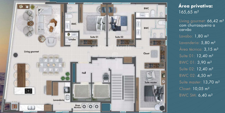 Imagem Apartamento com 3 Quartos à Venda, 165 m² em Centro - Itajaí Imagem Apartamento com 3 Quartos à Venda, 165 m² em Centro - Itajaí