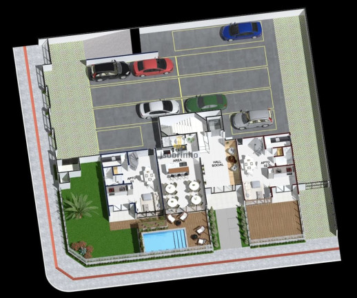 Imagem Cobertura com 3 Quartos à Venda, 73 m² em Mariscal - Bombinhas