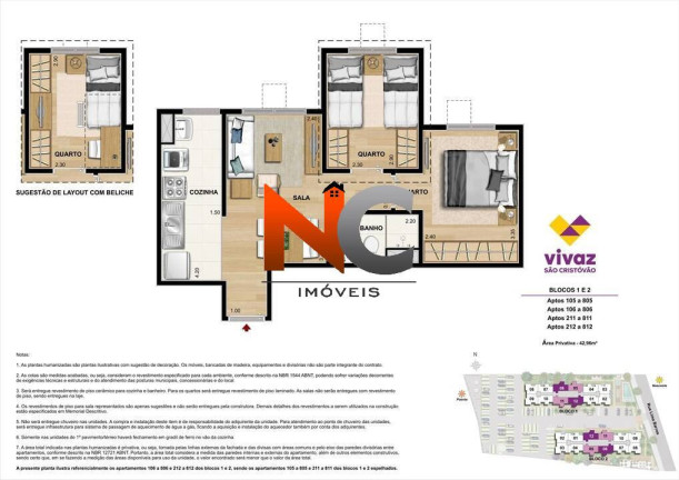 Imagem Apartamento com 2 Quartos à Venda, 42 m² em São Cristóvão - Rio De Janeiro Imagem Apartamento com 2 Quartos à Venda, 42 m² em São Cristóvão - Rio De Janeiro
