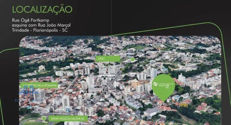 Imagem Studio com 1 Quarto à Venda, 54 m² em Trindade - Florianópolis Imagem Studio com 1 Quarto à Venda, 54 m² em Trindade - Florianópolis