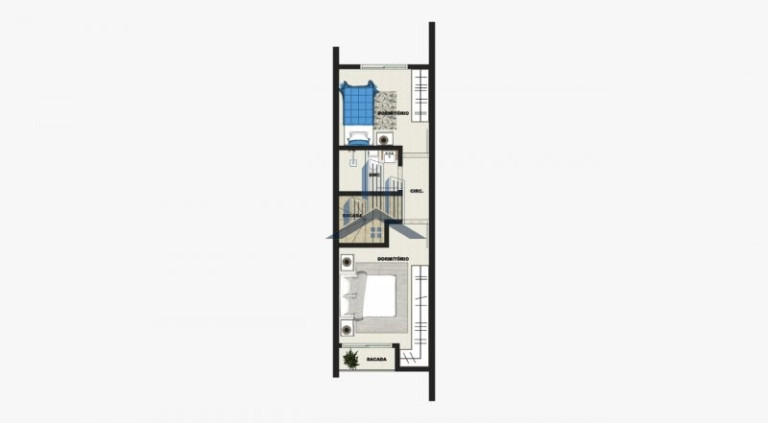 Imagem Sobrado com 2 Quartos à Venda, 65 m² em Vila Nova - Joinville