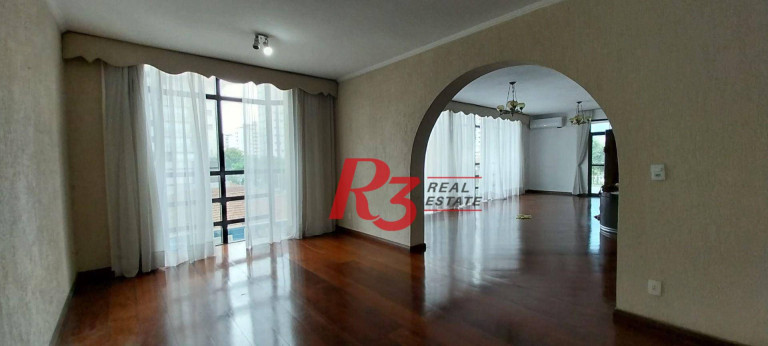 Apartamento com 4 Quartos para Alugar, 280 m² em Aparecida - Santos