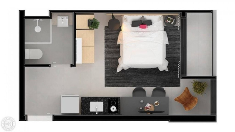 Imagem Studio com 1 Quarto à Venda, 24 m² em Vila Olímpia - São Paulo Imagem Studio com 1 Quarto à Venda, 24 m² em Vila Olímpia - São Paulo