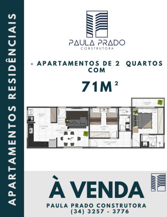 Imagem Apartamento com 3 Quartos à Venda, 79 m² em Jardim Patrícia - Uberlândia Imagem Apartamento com 3 Quartos à Venda, 79 m² em Jardim Patrícia - Uberlândia