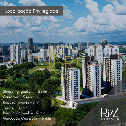 Imagem Apartamento com 2 Quartos à Venda, 57 m² em Parque Campolim - Sorocaba