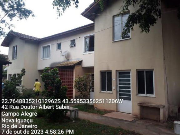 Casa com 2 Quartos à Venda, 60 m² em Campo Alegre - Nova Iguacu