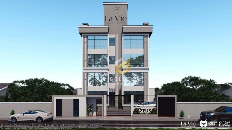 Imagem Apartamento com 2 Quartos à Venda, 67 m² em Areias - Tijucas